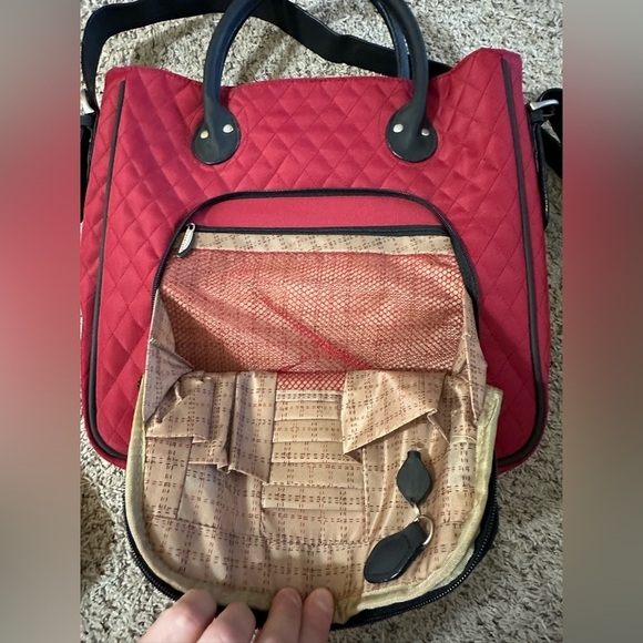 Travelon Quilted 2 in 1 Convertible Tote/Crossbody Bag main image 16